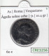 CRE3256 MONEDA ROMANA AS ROMA VESPASIANO AGUILA SOBRE ORBE 71 - Gauloises