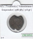 CRE3053 MONEDA ROMANA AE2 TESALONICA VALENTINIANO II EMPERADOR 378-383 - Sonstige & Ohne Zuordnung