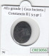 CRE3056 MONEDA ROMANA AE2 GRANDE CECA INCIERTA CONSTANCIO II - Altri & Non Classificati