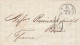 MTM079 - 1857 TRANSATLANTIC LETTER USA TO FRANCE Steamer ARABIA - UNPAID 2 RATE - Marcophilie