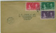 NEWFOUNDLAND CANADA KGVI 1937 Coronation SG  254-6 First Day Cover To Birmingham. - 1908-1947