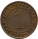1 REICHSPFENNIG 1930 D DEUTSCHLAND Münze GERMANY #DB786.D.A - 1 Renten- & 1 Reichspfennig