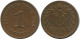 1 PFENNIG 1900 A DEUTSCHLAND Münze GERMANY #AD437.9.D.A - 1 Pfennig