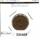 2 RENTENPFENNIG 1924 A GERMANY Coin #DA469.2.U.A - 2 Renten- & 2 Reichspfennig