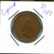 2 PENCE 1989 UK GROßBRITANNIEN GREAT BRITAIN Münze #AN549.D.A - 2 Pence & 2 New Pence