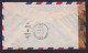 Canal Zone: Airmail Cover To USA, 1944, 1 Stamp, Censored, War Censor, Cancel Missent (minor Damage) - Canal Zone