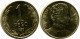 1 PESO 1990 CHILE UNC Coin #M10076.U.A - Chili
