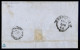 Antichi Stati Italiani - Sardegna - Lettera Recante 10 Cent (14Cp) Con Buoni Margini - Annullo Muto Di Montepulciano - 2 - Altri & Non Classificati