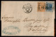 Regno - Vittorio Emanuele II - Lettera Per Malta Da Messina 23 Mag. 76 Affrancata Con 10 Cent Giallo Ocra + 20 Cent Azzu - Other & Unclassified