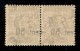 Regno - Vittorio Emanuele III - 1923 - 50 Cent Su 40 (139e/qi) - Coppia Con Soprastampe A Cavallo E Sbarrette In Basso - - Sonstige & Ohne Zuordnung