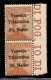 Occupazioni I Guerra Mondiale - Trentino-Alto Adige - 1918 - Coppia Del 20 Heller Su 20 Cent (30e + 30) Con 2 Stampiglia - Andere & Zonder Classificatie