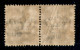 Occupazioni I Guerra Mondiale - Venezia Giulia - 1919 - Coppia Del 1 Cent (19) Con Parte Di Soprastampa Spostata Per Pie - Andere & Zonder Classificatie