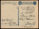 Colonie - Egeo - Rodi - Posta Militare N. 550 (201 Legione CC.NN./Plotone Comando) - Cartolina Postale In Franchigia Da  - Altri & Non Classificati