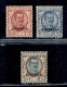 Colonie - Eritrea - 1926 - Floreale (113/115) - Serie Completa - Ottimamente Centrati - Gomma Originale - Altri & Non Classificati