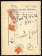 RSI - RSI - Ricevuta Di Raccomandata Da Nuoro Del 3.4.44 Con Due 1 Lira (42) + 60 Cent (29 - Pacchi Postali) In Uso Mist - Otros & Sin Clasificación