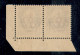RSI - G.N.R. Brescia - 1943 - 50 Cent (477/Ihcb Errore Pd + 477/Ihcb) - Coppia Angolare (pos. 199/200) Con R A Cavallo R - Autres & Non Classés