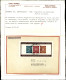 Delcampe - EUROPA - GERMANIA - Foglietti Mostra Filatelica (Block 12A+12B) Su Due Buste - Berlino 15.12.46 - Cert Biondi (600) - Andere & Zonder Classificatie