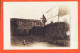 16454 / Carte-Photo Cour Intérieure Chateau  Avec Tour D' Angle 1910s - Castillos