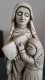 Statue Sainte Anne Et Sainte Vierge Marie. Pierre Reconstituée. - Religious Art