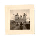 Photo Ancienne Mitrailleuse Traction Soldats Militaires C1/4 - 1939-45