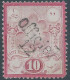 PERSIA PERSE IRAN1885-1887,Slanted OFFICIEL Surcharge 12 On 10sh For Collectors On Genuine Stamp,Mint,Persi:75B - Iran