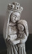 Statue Sainte Anne Et Sainte Vierge Marie. Pierre Reconstituée. - Art Religieux