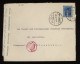 Egypt 1935 Alexandria Censored Cover To Denmark__(12351) - Lettres & Documents