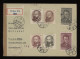 Czechoslovakia 1951 Praha Censored Registered Cover To Wien__(11793) - Lettres & Documents