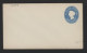 Canada One Cent Blue Unused Stationery Envelope__(12288) - 1860-1899 Règne De Victoria