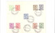 Lot Timbres Sur Documents 3 Scans - Gedenkdokumente