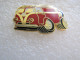 Delcampe - RARE  TOP    PIN'S    VOLKSWAGEN  COMBI  T 1    Email Grand Feu - Volkswagen