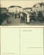 Postcard Mitau Jelgava Елгава Marktplatz, Markttreiben 1915 - Letonia