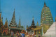 Postcard Myanmar SHWEDAGON PAGODA GLORY OF RANGOON, Pagode Tempel 1970 - Myanmar (Burma)