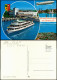 Friedrichshafen Mehrbildkarte Bodensee Schiff Hafen U. Zeppelin Luftschiff 1979 - Friedrichshafen