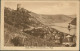 Ansichtskarte Kaub Panorama-Ansicht, Rhein Burg Gutenfels U. Pfalz 1929 - Kaub