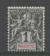 MAYOTTE N° 1 NEUF** LUXE SANS CHARNIERE / Hingeless / MNH - Unused Stamps