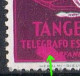 Sello 5 Cts TANGER, Beneficencia, VARIEDAD Impresion, Mancha Color ** - Spanish Morocco