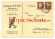 Firmen-Ganzsache, Julius Finck, Eisenhandlung, Winnenden 1932 - Nach Ludwigsburg - Briefkaarten