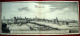 XVII ° RARE GRAVURE Ville De TOULOUSE , PLAN PANORAMA , THOVLOVSE ,  Légende EDIFICES, 35 X 14,6 Cm EAU FORTE FILIGRANE - Historical Documents