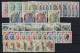 MONACO NEUF/S/CH + FLAMMES + OBLITERES DE 2 FEUILLES ( Lot 510 ) - Colecciones & Series