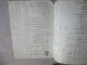1813 MANUSCRIT  FACTURE RECAPITULATIF DEPENSE SOMMATION  PAIEMENT TIMBRE FISCAL - Manuscrits