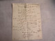 MANUSCRIT FACTURE  TRAVAUX PUBLICS REVOLUTION AN 8 - Manuscrits