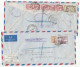 2 X 1954 IRAQ Registered COVERS Air Mail Multi Stamps To GB Reg Label Cover - Iraq