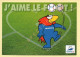 FRANCE 98 – Carte Collector N° 9/18 – FOOTIX – J'aime Le Foot ! Coupe Du Monde (voir Scan Recto/verso) - Fussball