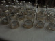 Delcampe - Ancien - Service De 34 Verres Timbales Filets Dorés Années 50/60 - Glass & Crystal