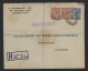 Great Britain 1917 London Registered Cover To Denmark__(12298) - Brieven En Documenten