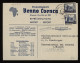 Morocco 1952 Casablanca Card To Germany__(12427) - Maroc (1956-...)