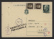 Italy 1942 Trieste Censored Stationery Card To Germany__(11198) - Entero Postal