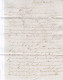Año 1825 Prefilatelia Carta A Francia Marcas Zª Franco , Espagne Par Oleron , Fourcade Freres - ...-1850 Prefilatelia