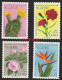 Année 1969-N°484/487 Neufs**MNH : Fleurs : Strelitzia- Opunta Ficus- Rosa Odorata- Oeillet - Algérie (1962-...)